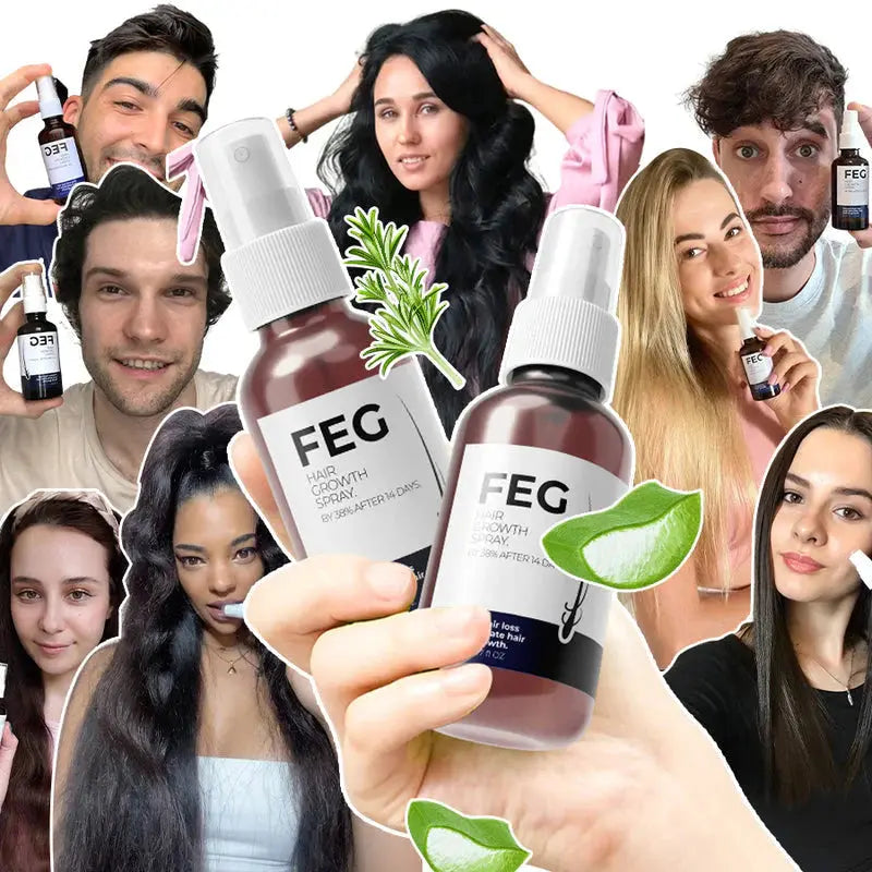 FEG Plus Hair Growth Spray | Strong Hair Regrowth Formula | 50ml